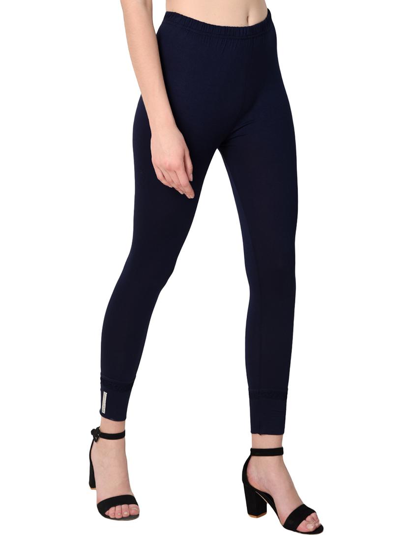 set of 2 multicolored solid leggings - 15260915 - Standard Image - 2