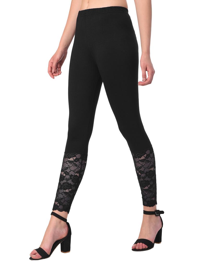 set of 2 multicolored solid leggings - 15260917 - Standard Image - 2
