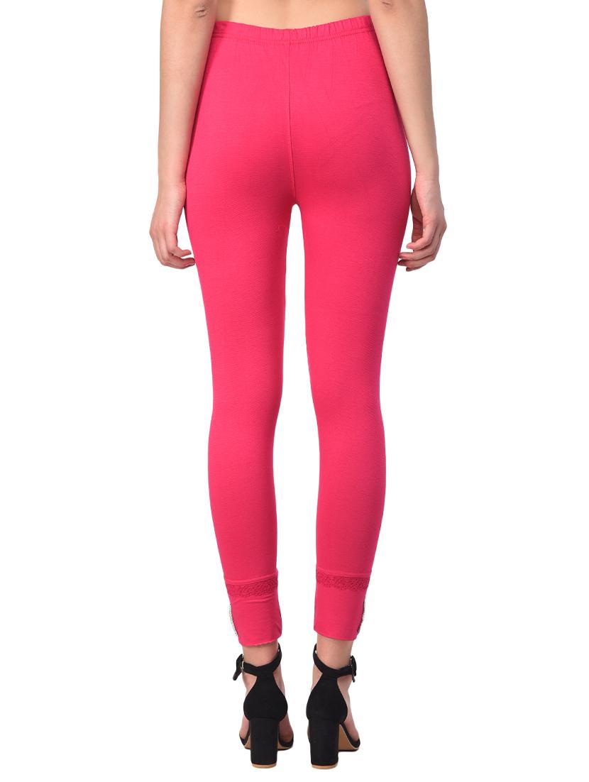 set of 2 multicolored solid leggings - 15260917 - Standard Image - 7
