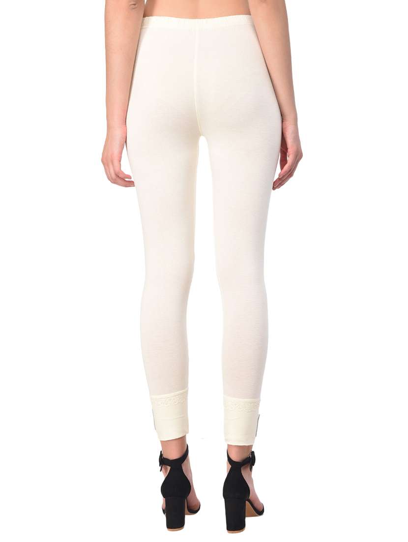 set of 2 multicolored solid leggings - 15260918 - Standard Image - 7