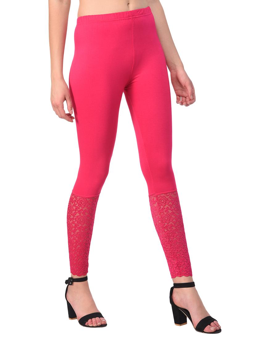 set of 2 multicolored solid leggings - 15260944 - Standard Image - 2