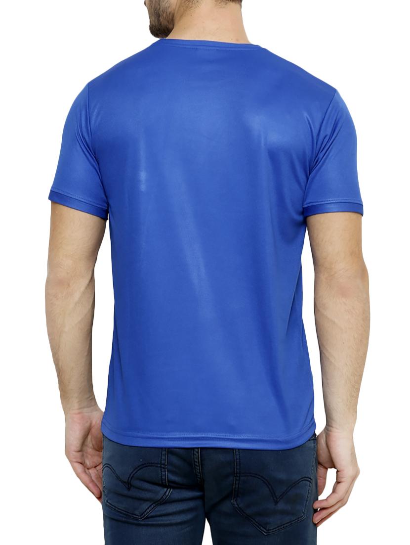 blue polyester tshirt - 15261393 - Standard Image - 2