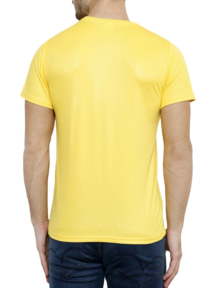yellow polyester tshirt - 15261396 - Standard Image - 2
