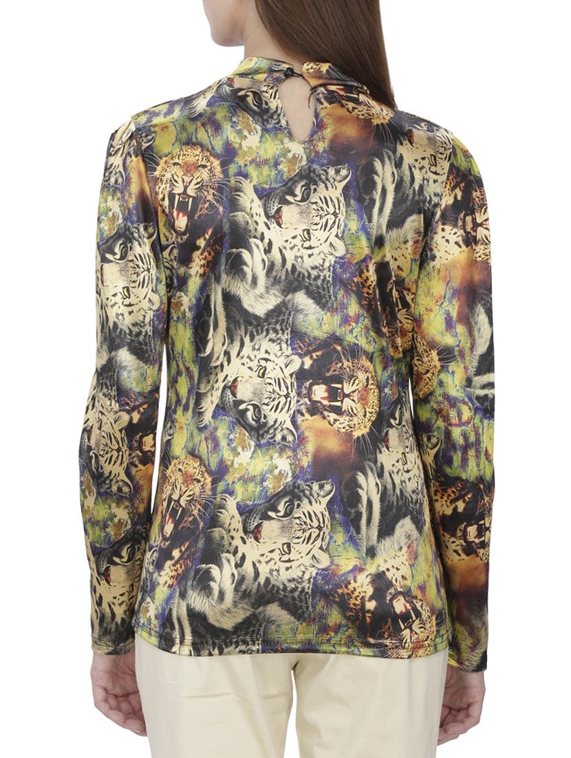 animal print embellished top - 15263448 - Standard Image - 2