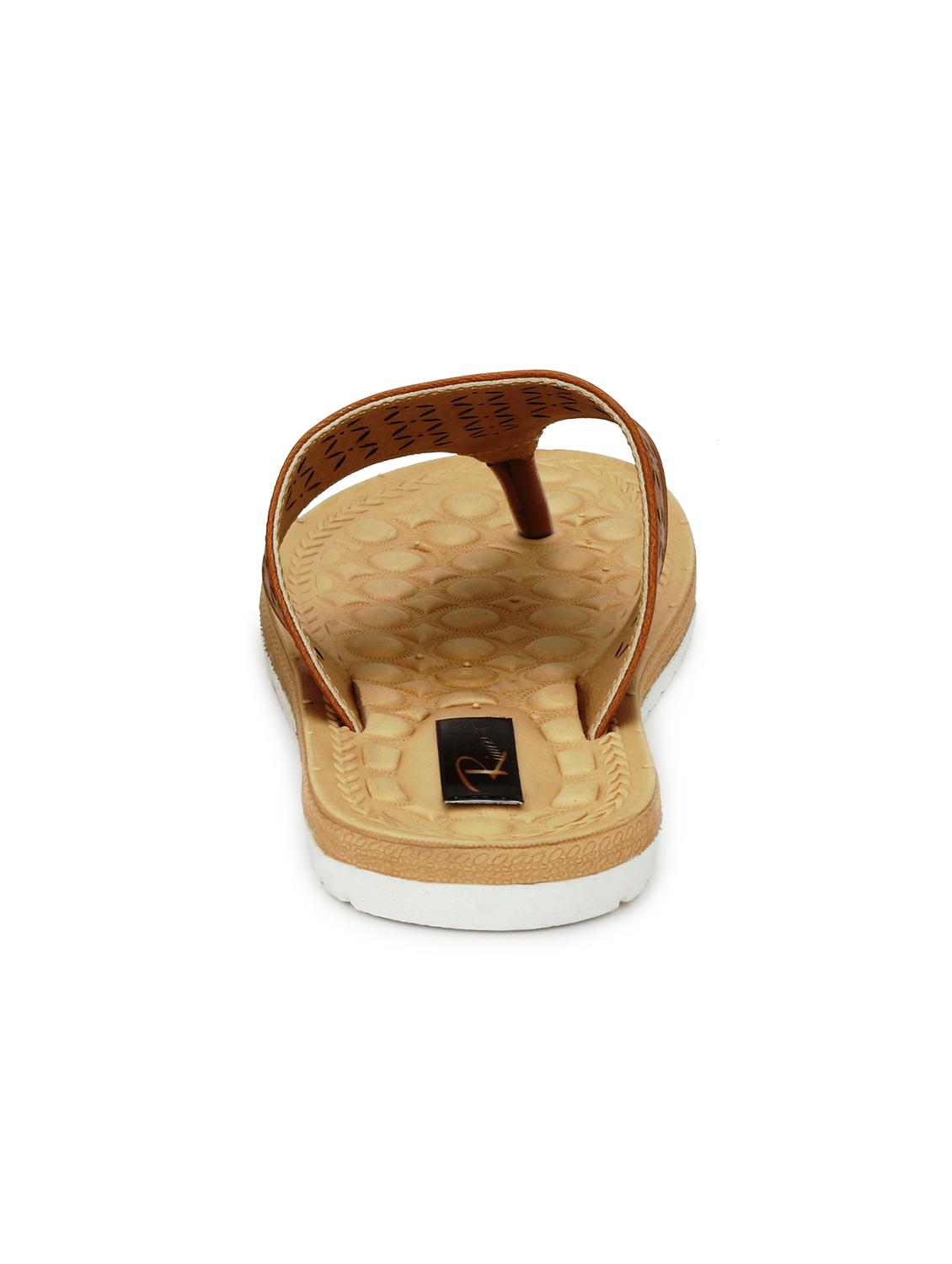 tan open thong sandal - 15266244 - Standard Image - 2
