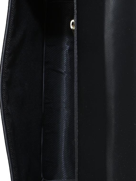 black leatherette (pu) sling bag - 15270244 - Standard Image - 2