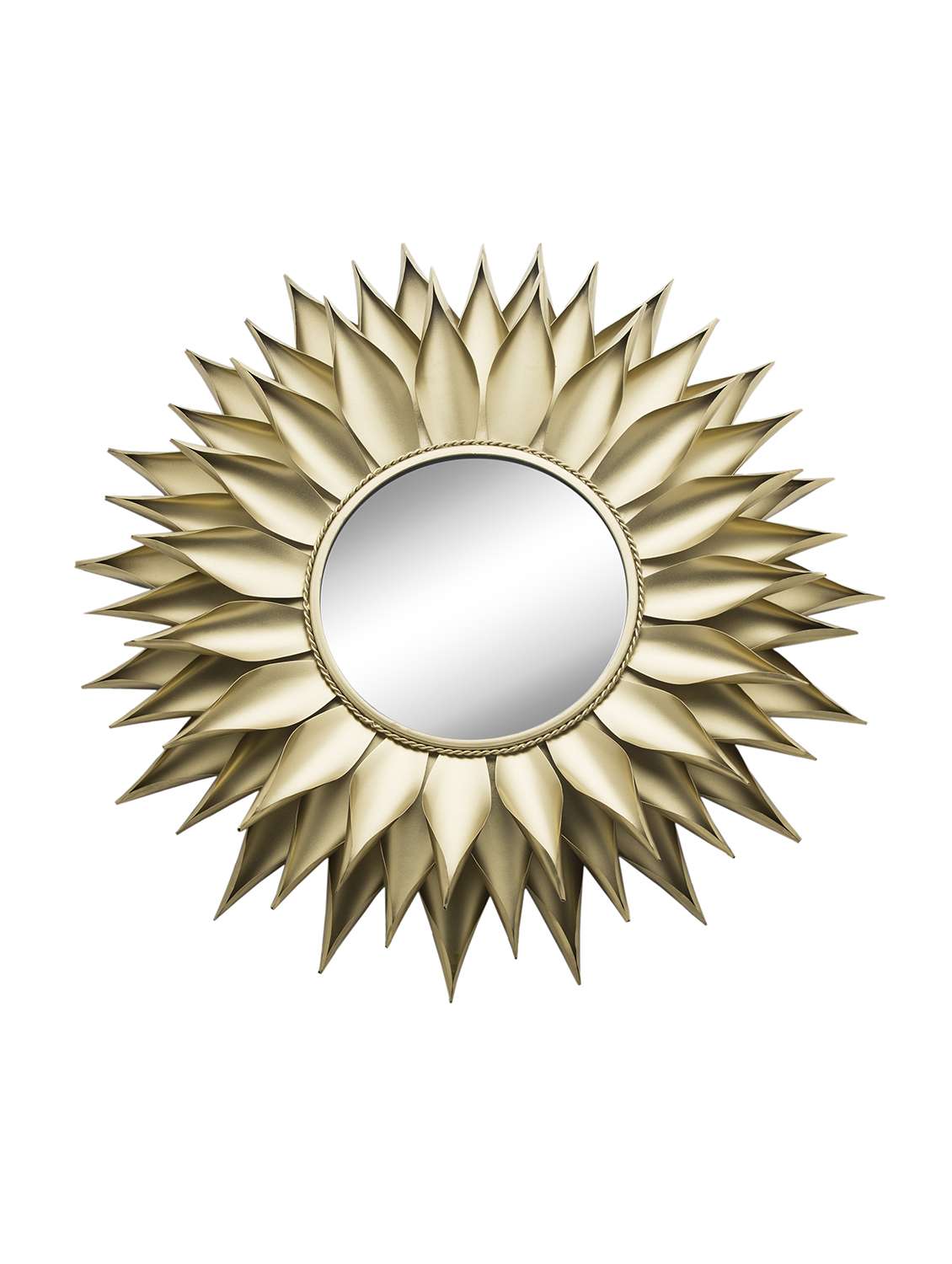 sunflower gold matte finish mirror frame