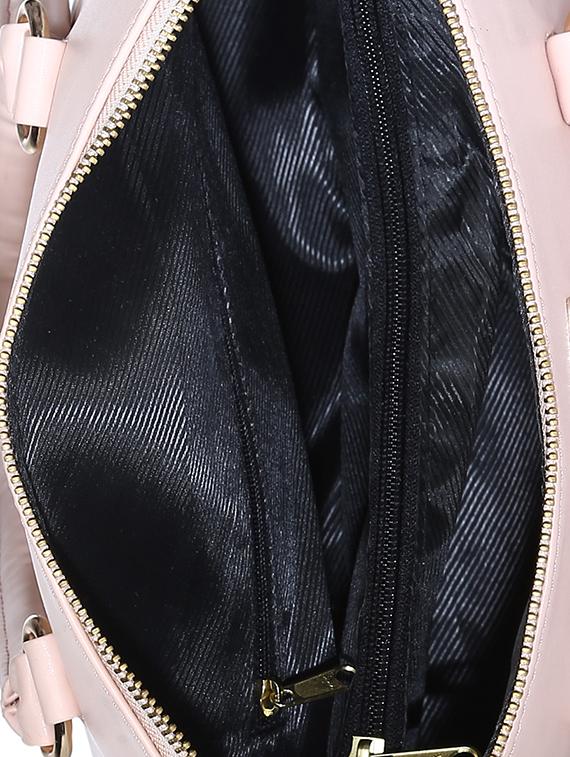pink leatherette (pu) handbag - 15272173 - Standard Image - 2