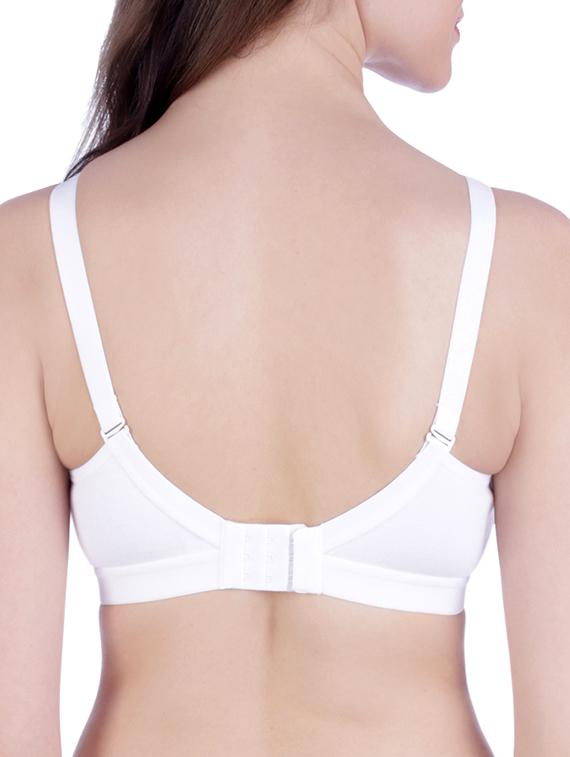 bow patch solid t-shirt bra - 15273268 - Standard Image - 2