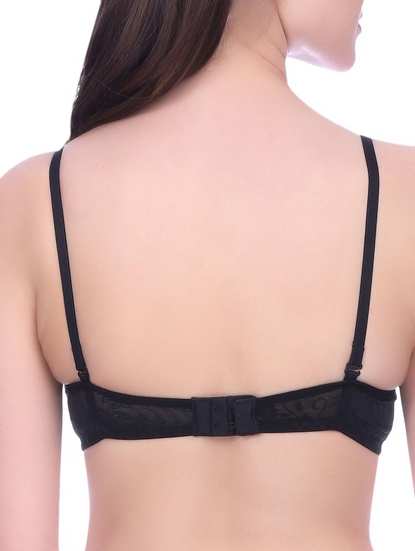 bow patch floral t-shirt bra - 15273272 - Standard Image - 2