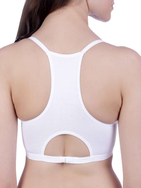 bow patch styled back bra  - 15273301 -  Standard Image - 2