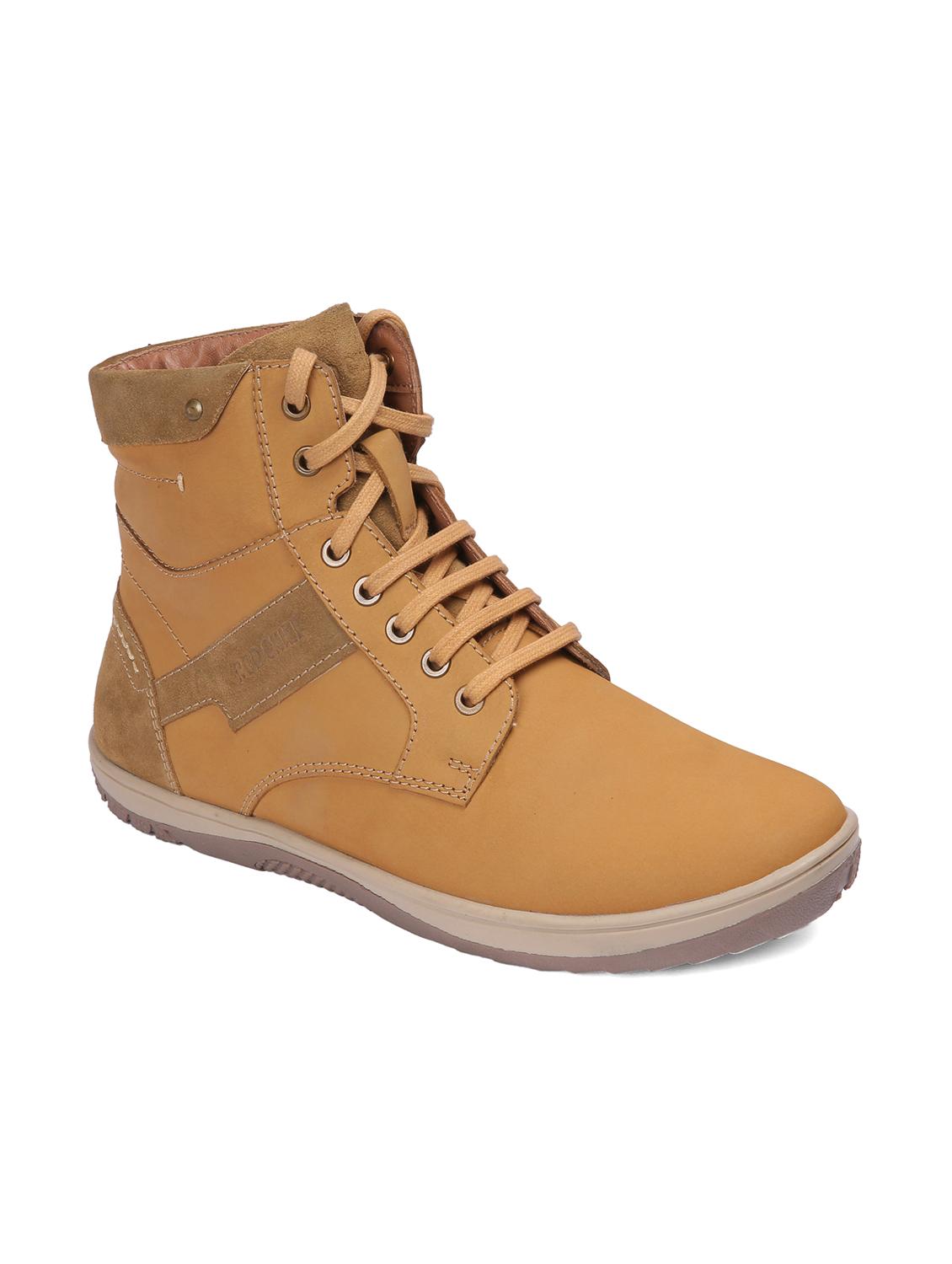 red chief brown casual boot shoes 