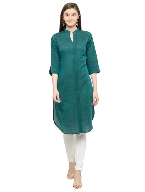 women's straight kurta - 15288348 - Standard Image - 0