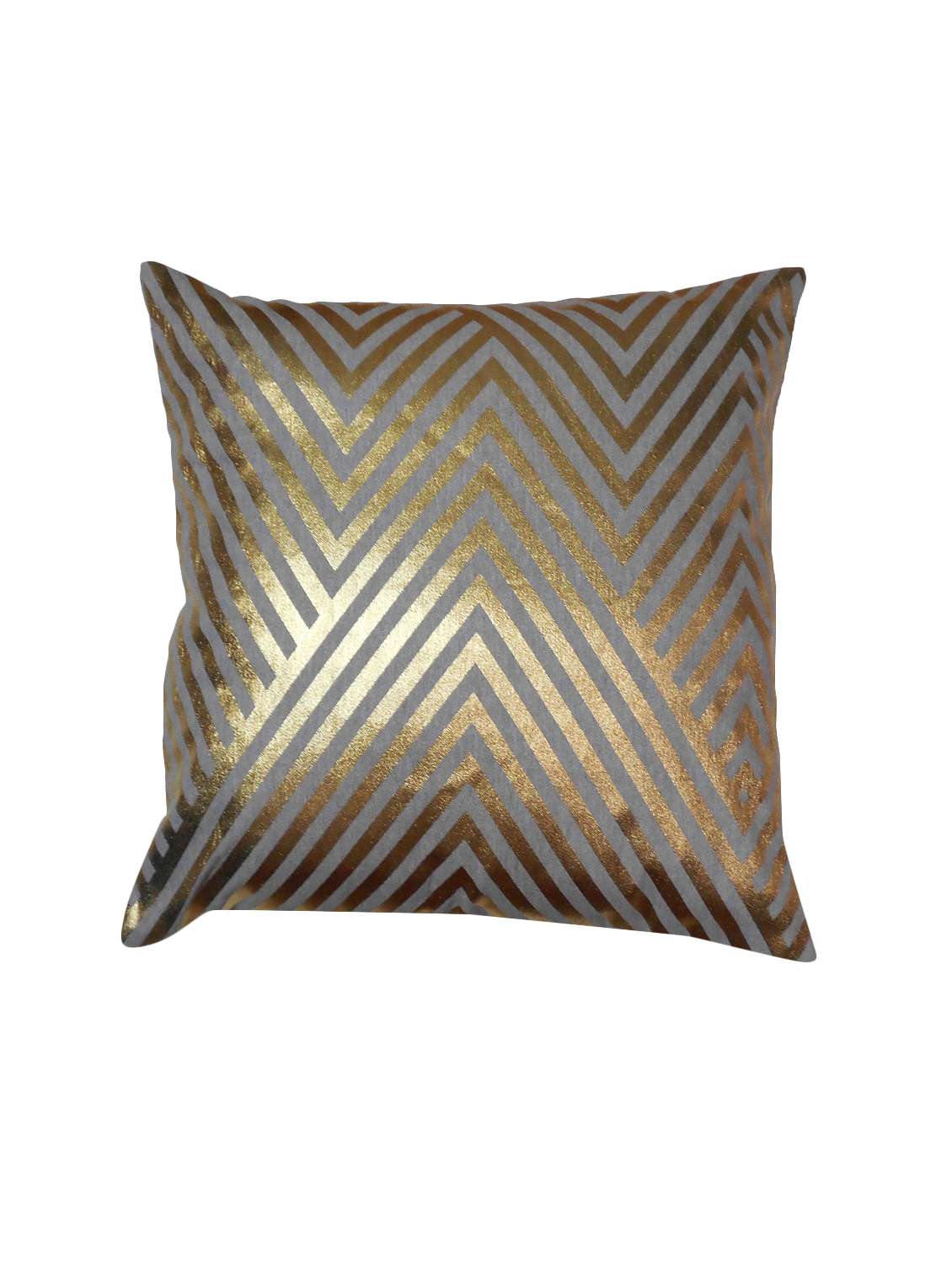 foil print cushion cover