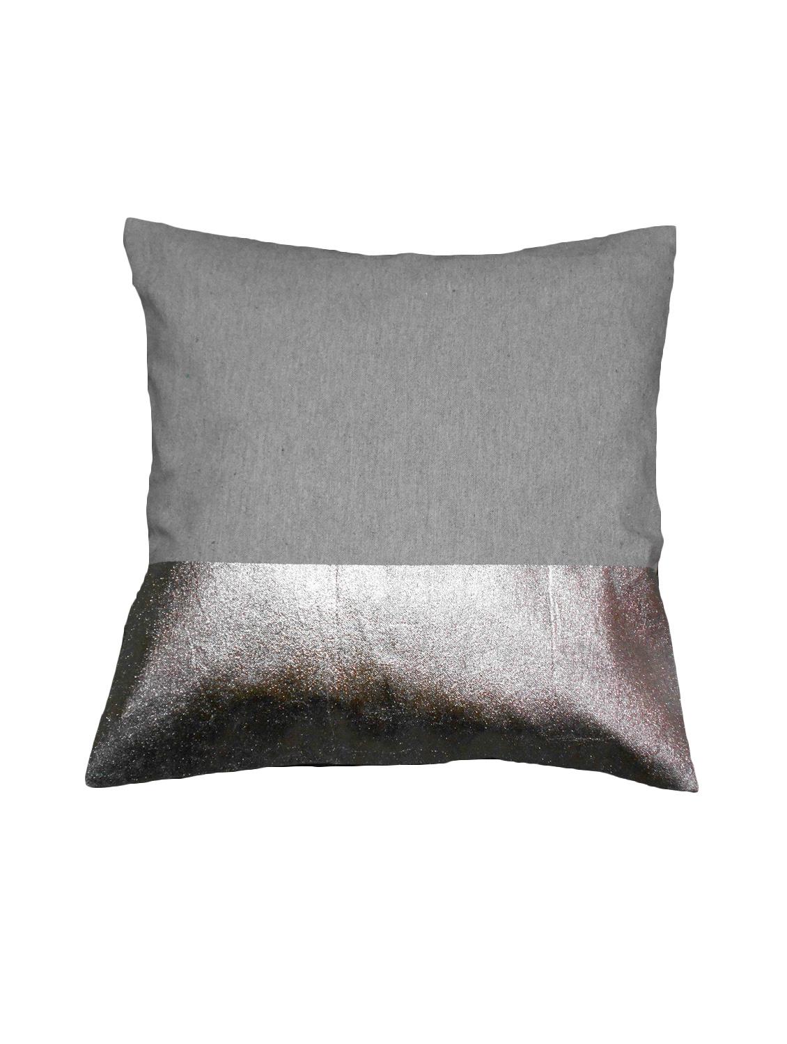 foil print cushion cover - 15293638 -  Zoom Image - 0