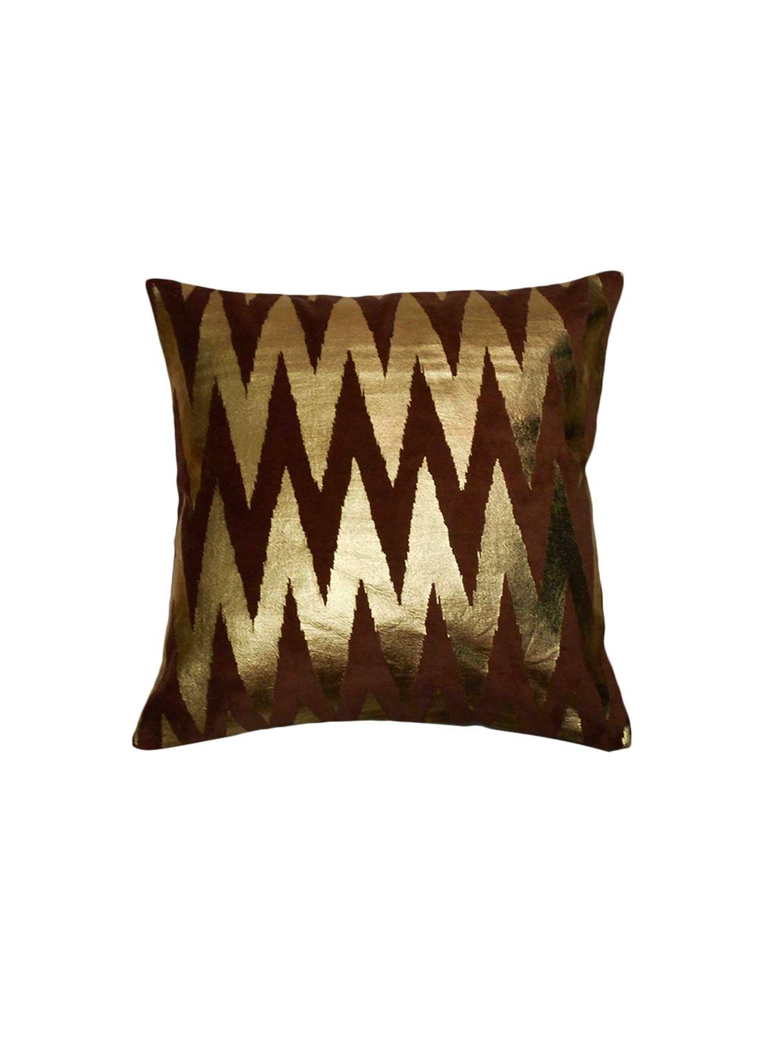 foil print cushion cover