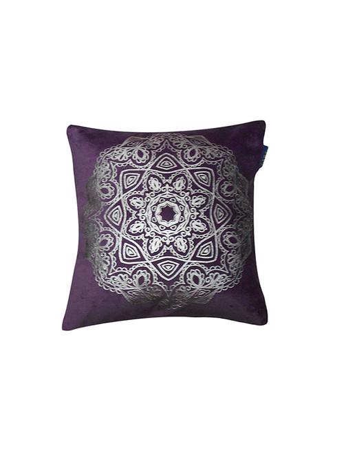 foil print cushion cover - 15300601 - Standard Image - 0