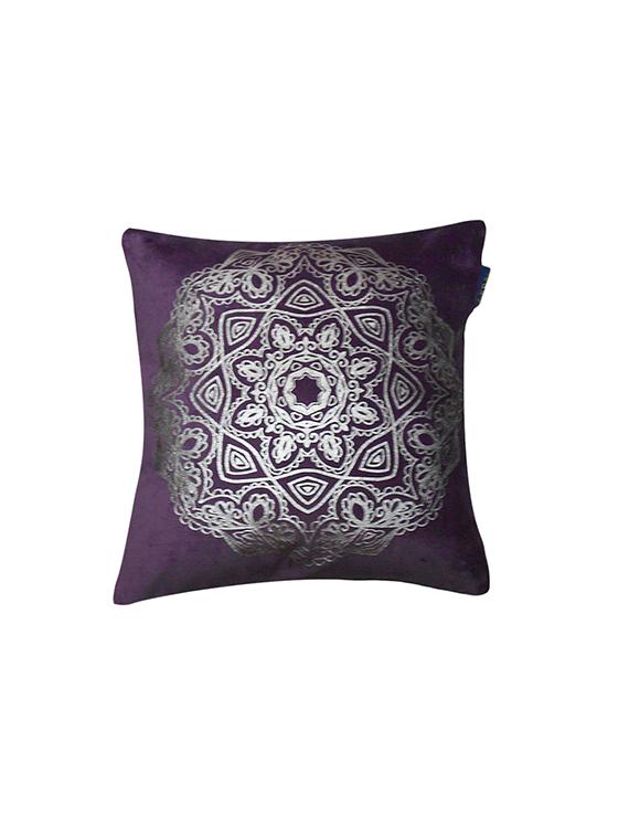 foil print cushion cover - 15300601 - Zoom Image - 0
