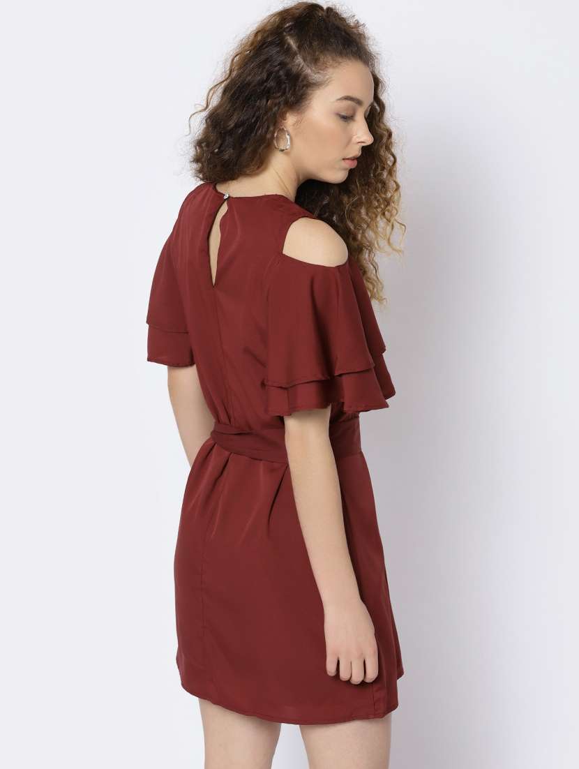 women's  solid dress - 15300783 -  Standard Image - 2