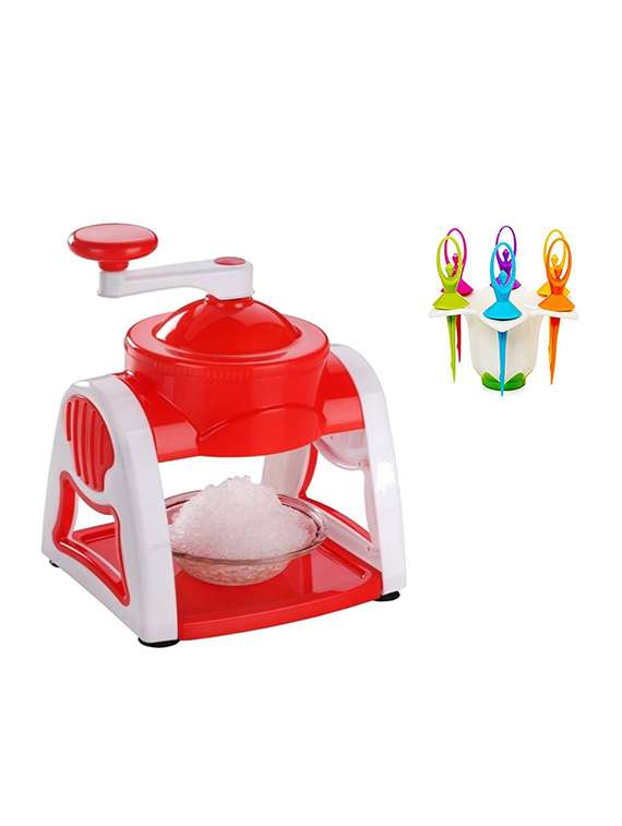 gola maker ice maker ice grater + 1 pc dancing doll fork
