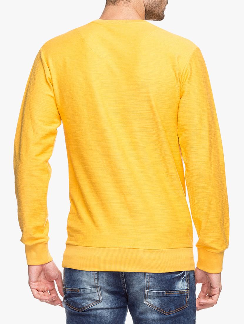yellow cotton sweatshirt - 15308254 - Standard Image - 2
