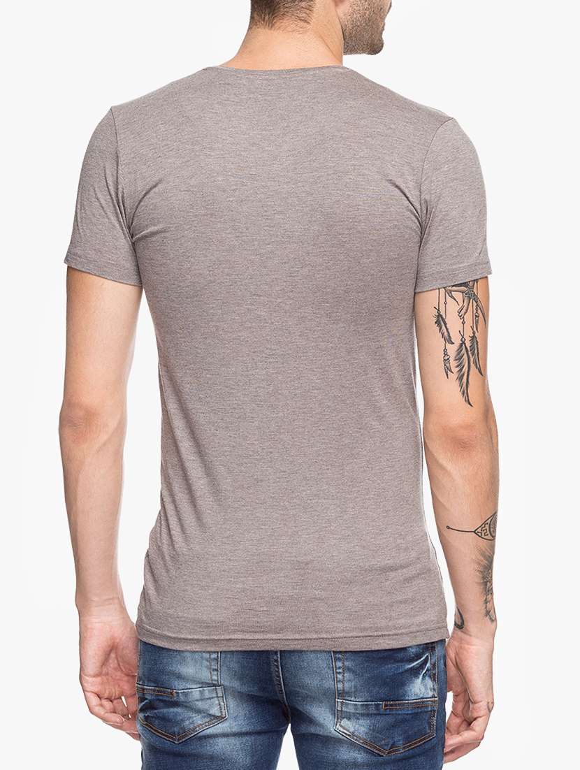 grey cotton t-shirt - 15308280 -  Standard Image - 2