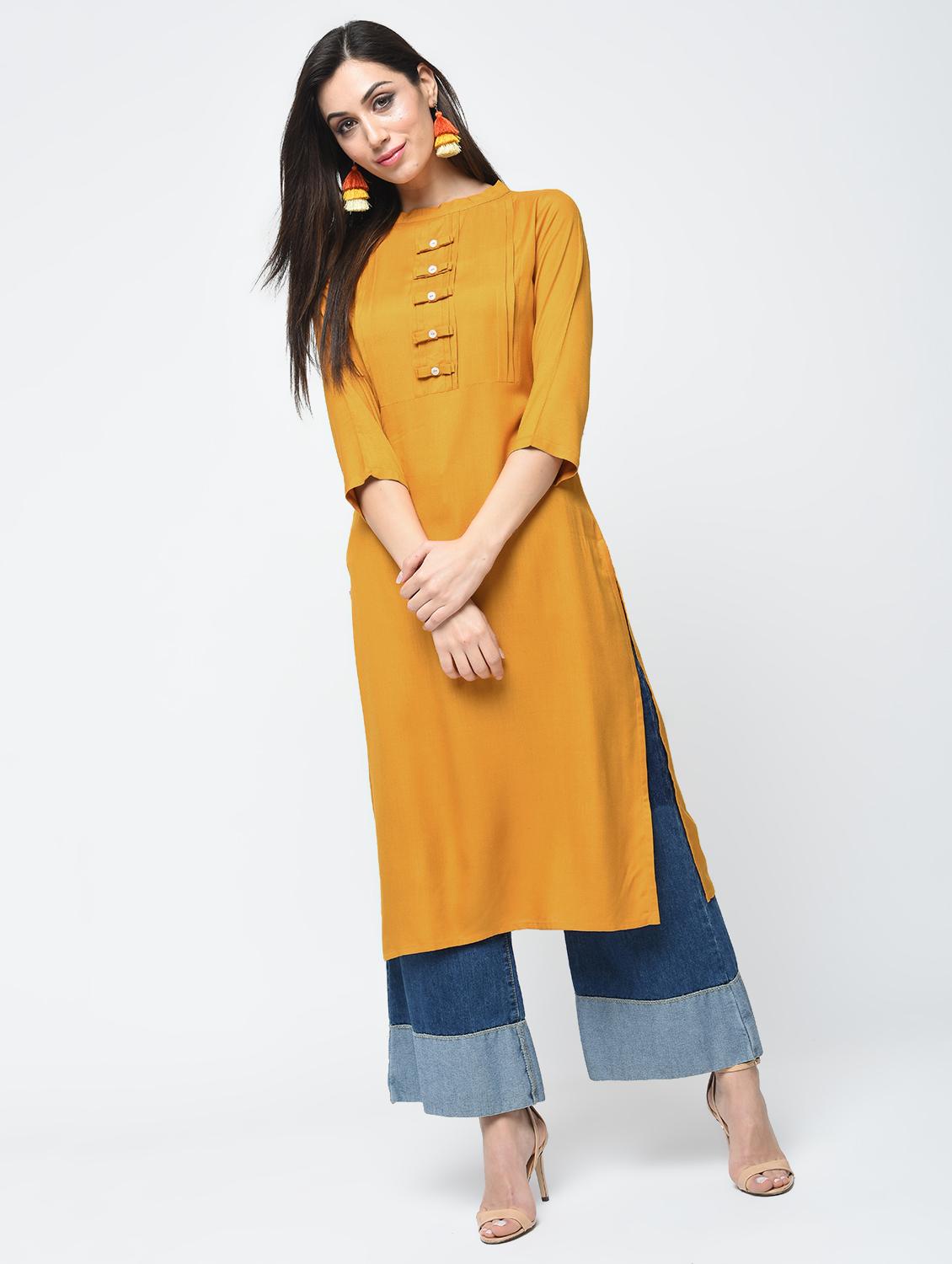 women's straight kurta - 15312995 -  Zoom Image - 0