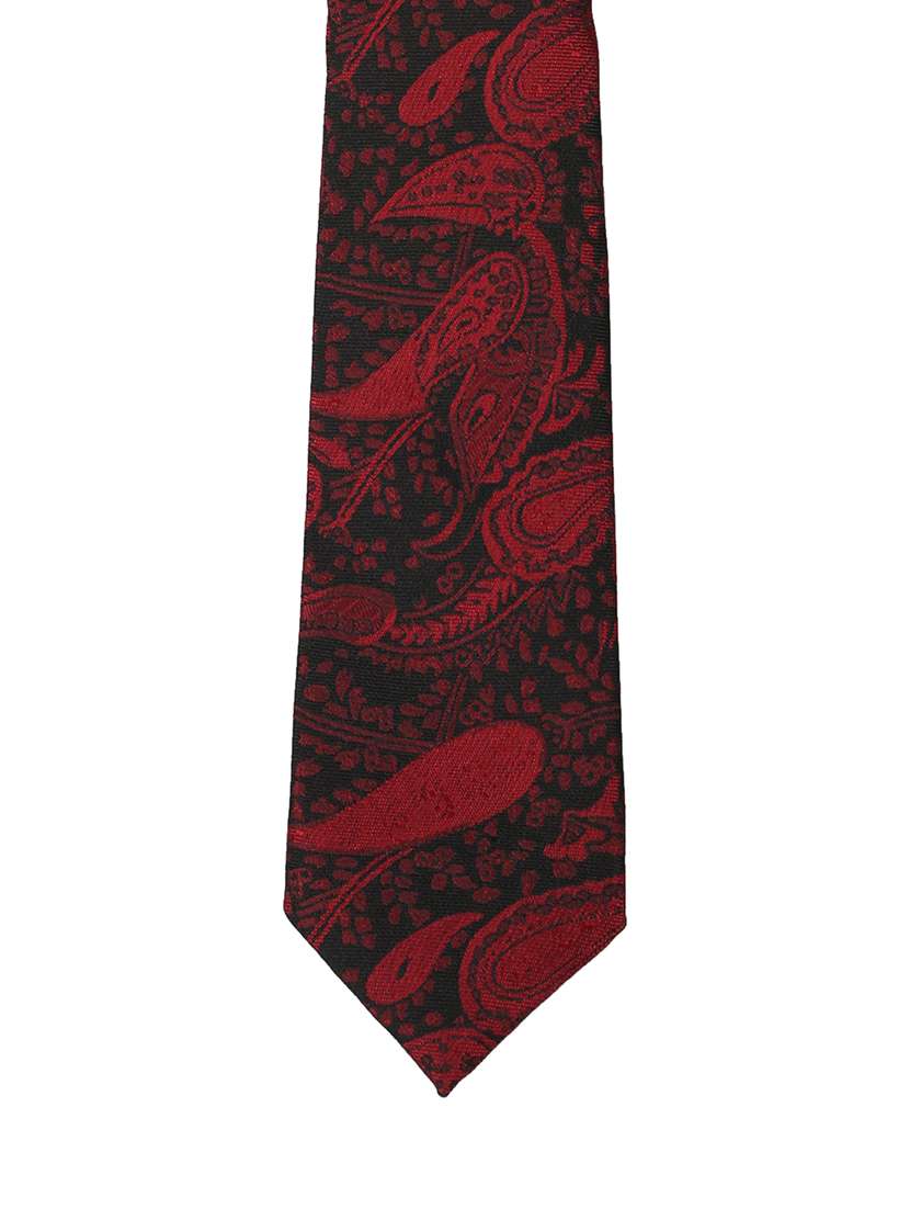 red micro fiber tie - 15326492 -  Standard Image - 2