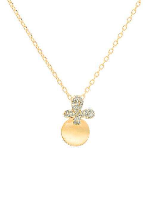 gold plated chain necklace - 15328677 - Standard Image - 0