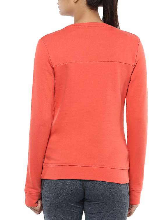 slogan printed sweatshirt - 15330316 -  Standard Image - 2