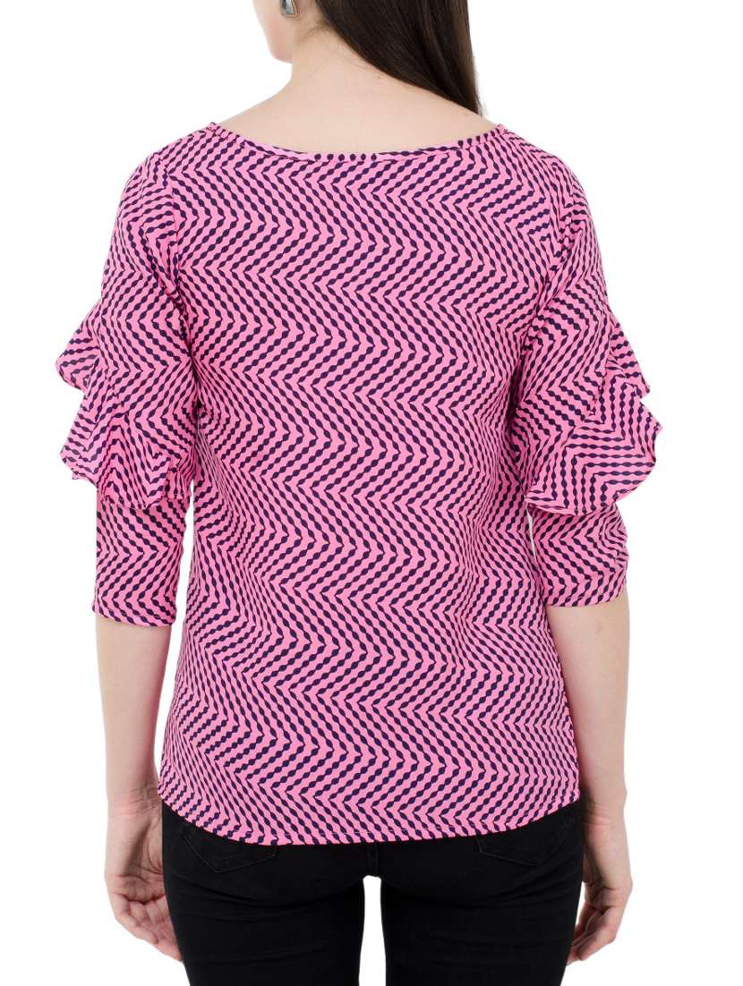 women's straight boat neck top - 15331421 -  Standard Image - 2
