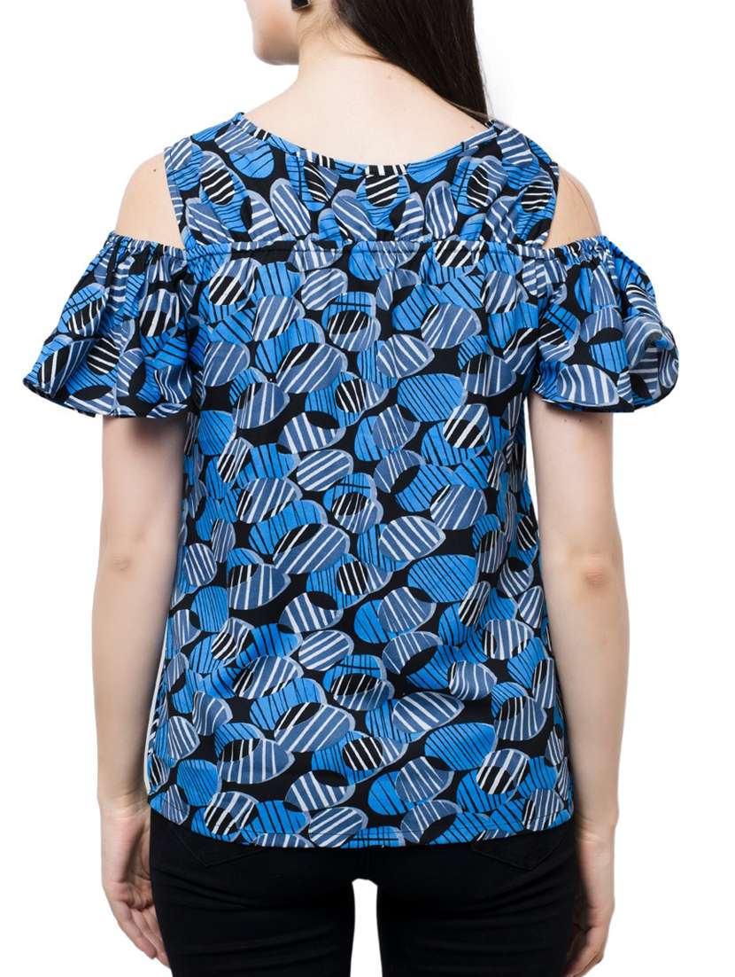 women's straight round neck top - 15331427 -  Standard Image - 2