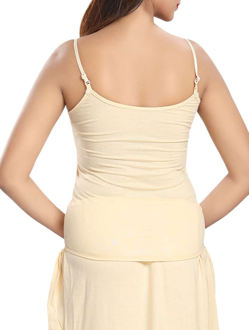 beige cotton camisole - 15336546 -  Standard Image - 2
