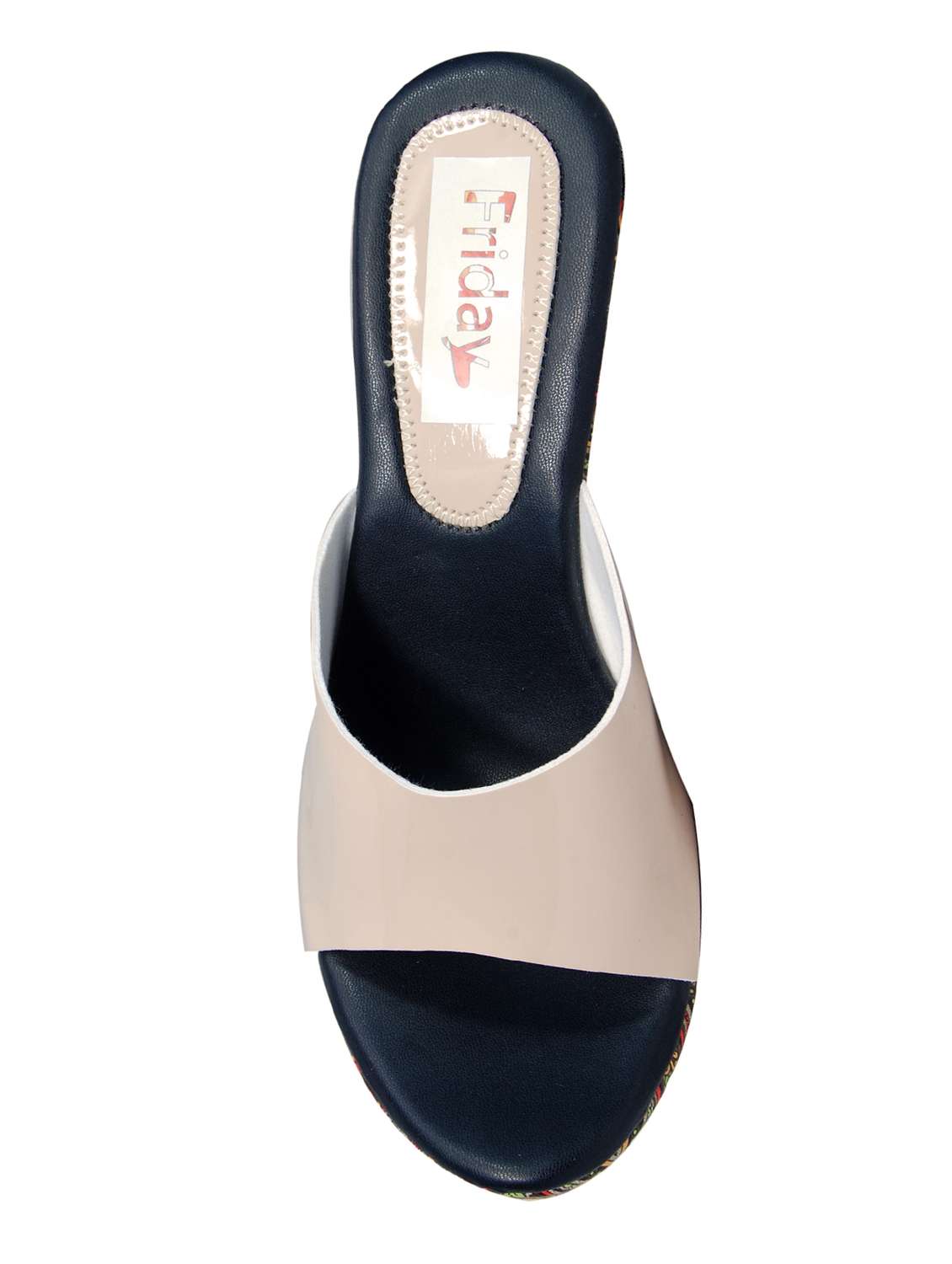beige slip on  wedge - 15338217 -  Standard Image - 2