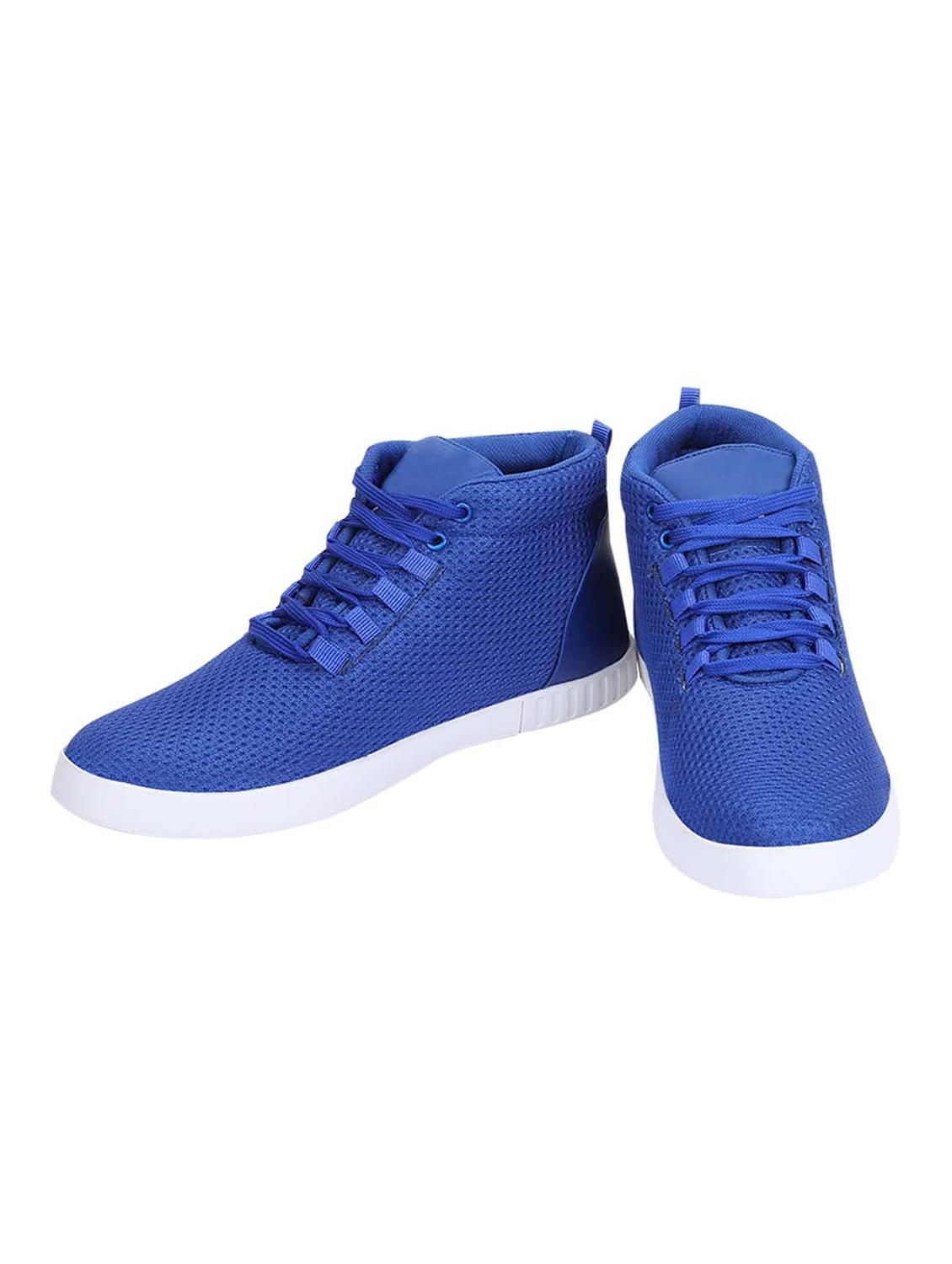 blue mesh lace up sneaker - 15348478 - Standard Image - 2