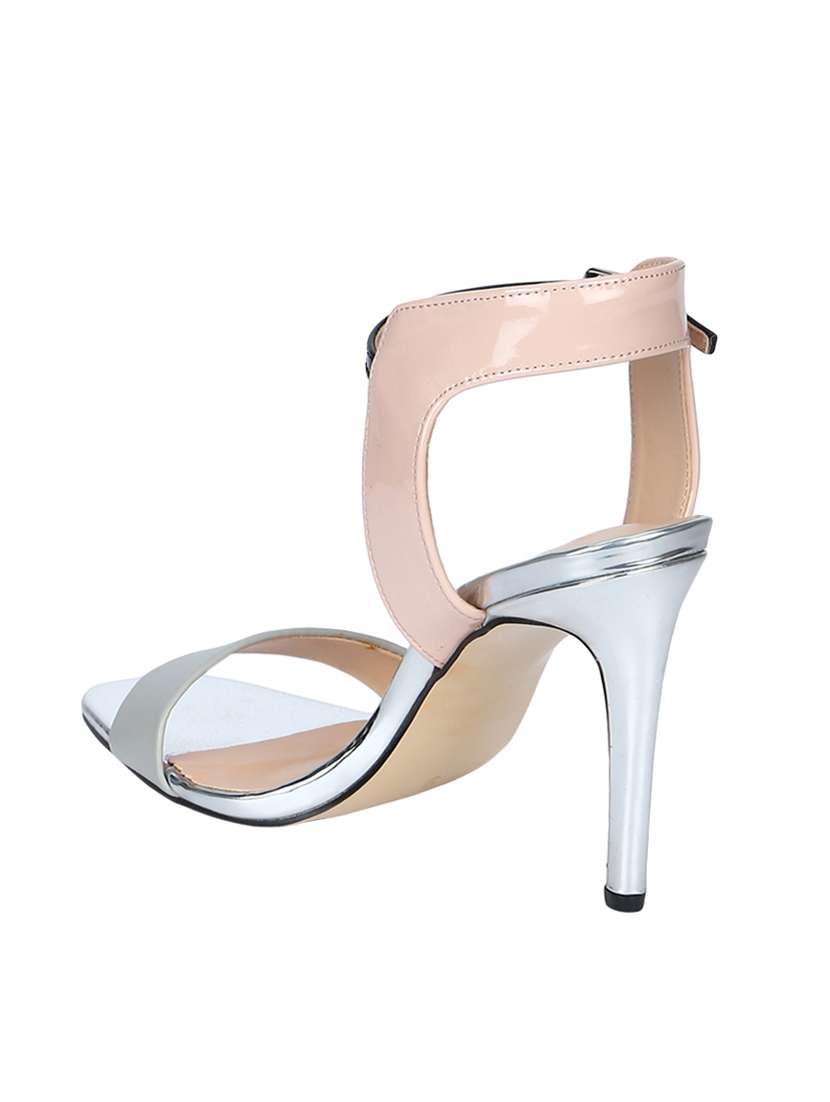 grey ankle strap sandals - 15354107 - Standard Image - 2