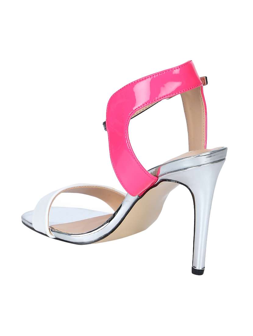 white ankle strap sandals - 15354108 -  Standard Image - 2