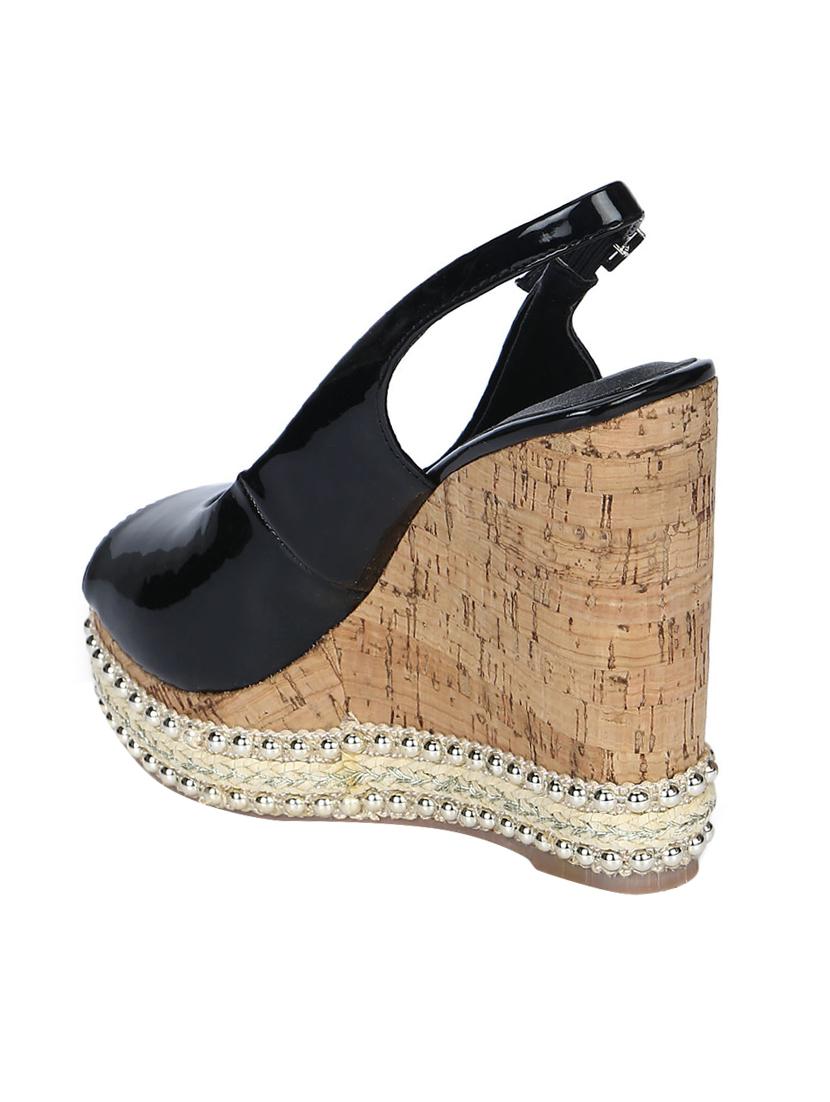 black back strap wedges - 15354126 - Standard Image - 2