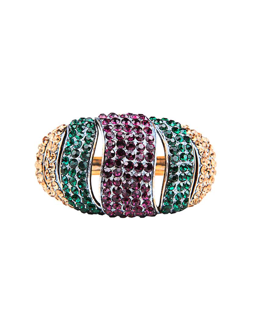 multi colored brass bracelet