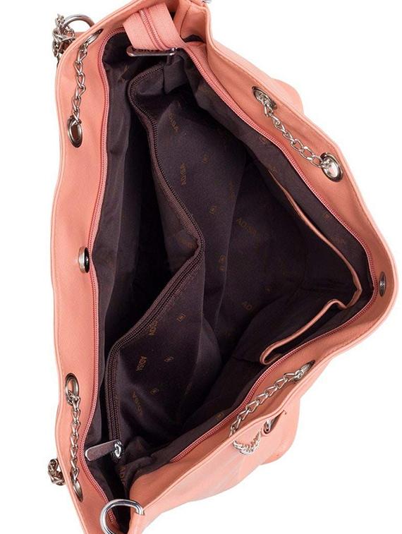 orange leatherette (pu) handbag - 15358410 - Standard Image - 2