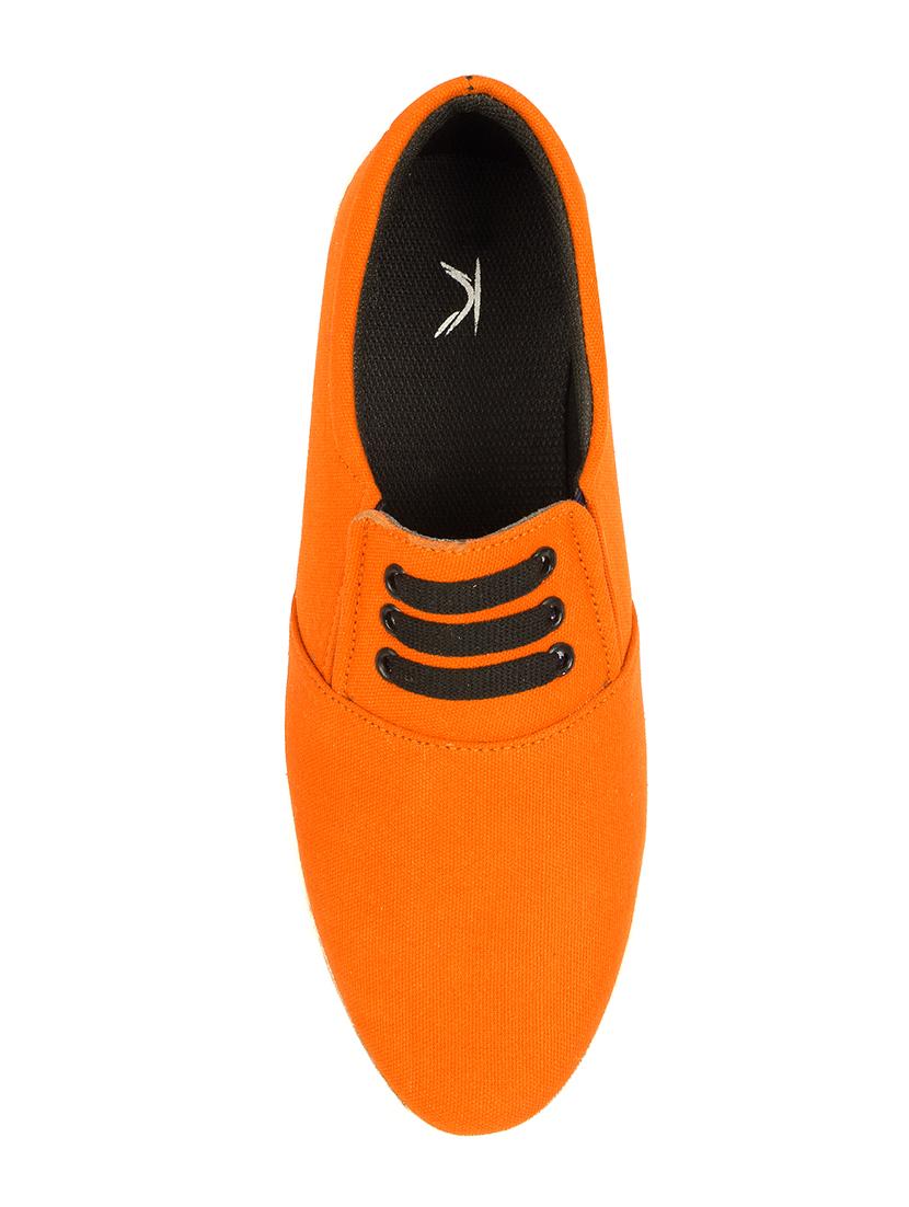 orange canvas casual slip on - 15361021 - Standard Image - 2