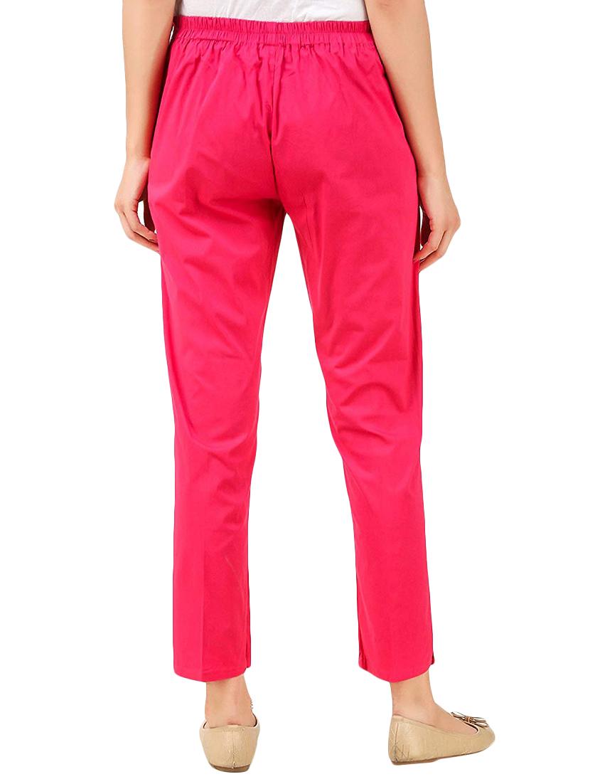 flat front solid trouser - 15361656 - Standard Image - 2