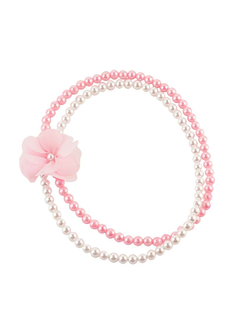 pink plastic neckpiece