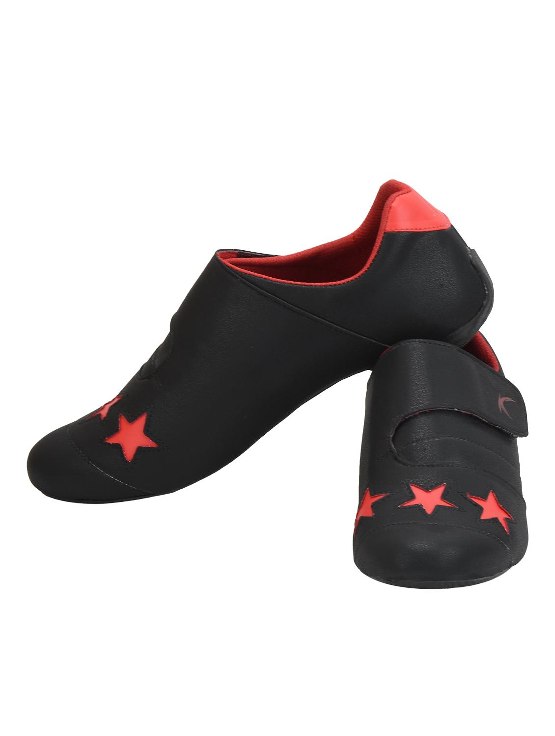 black leatherette casual slip on - 15363903 - Standard Image - 2