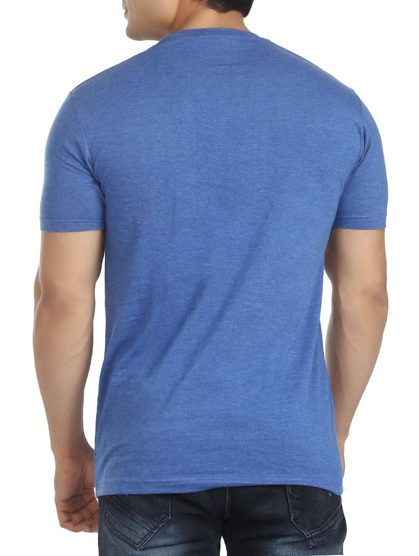 blue cotton t-shirt - 15366963 -  Standard Image - 2