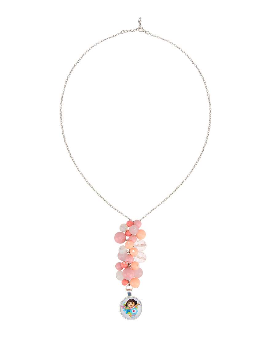 orange plastic neckpiece