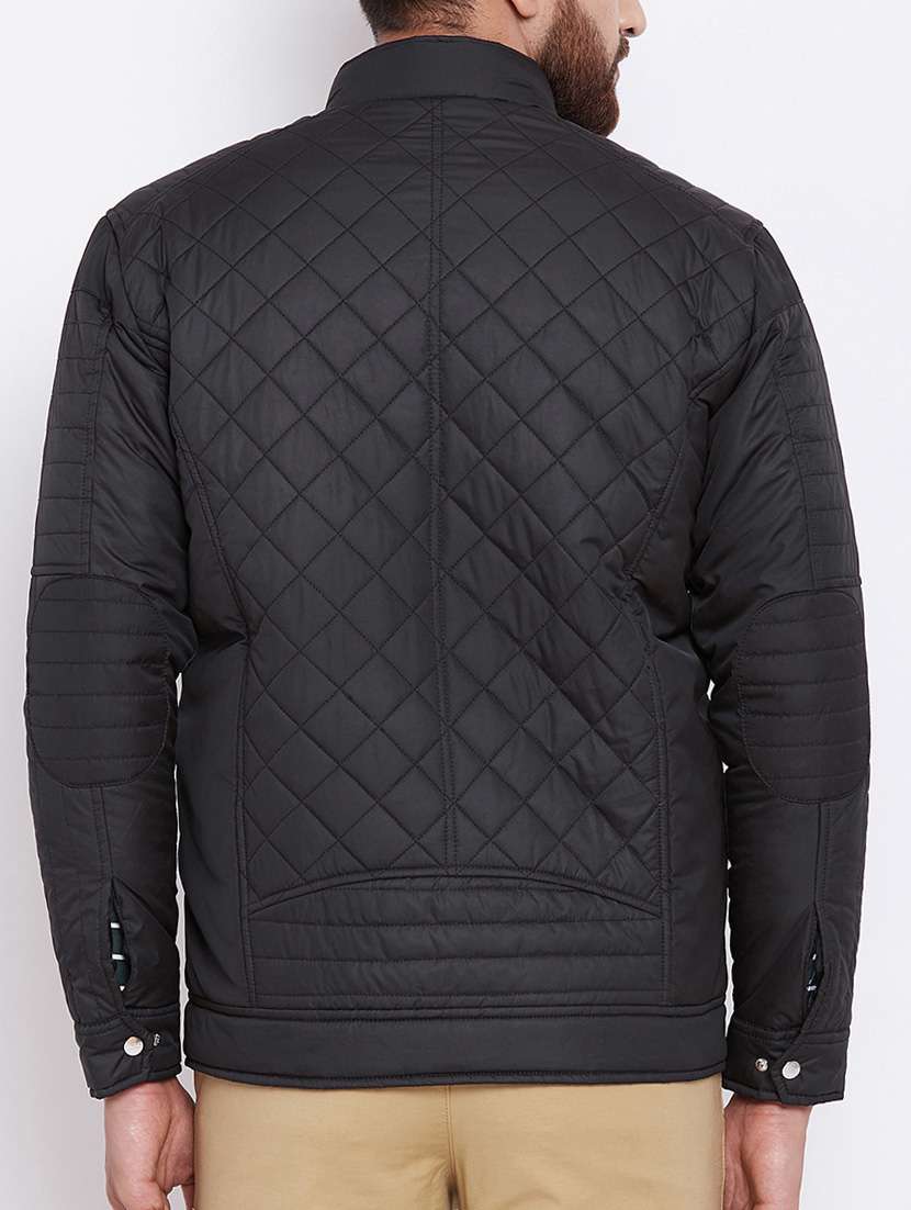 black nylon blend puffer jacket - 15386689 -  Standard Image - 2