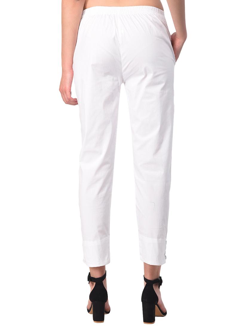 set of 2 flat front cigarette pants - 15392609 - Standard Image - 7