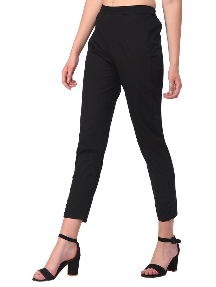 set of 2 flat front cigarette pants - 15392614 - Standard Image - 2