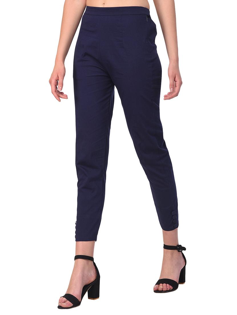 set of 2 flat front cigarette pants - 15392619 - Standard Image - 2